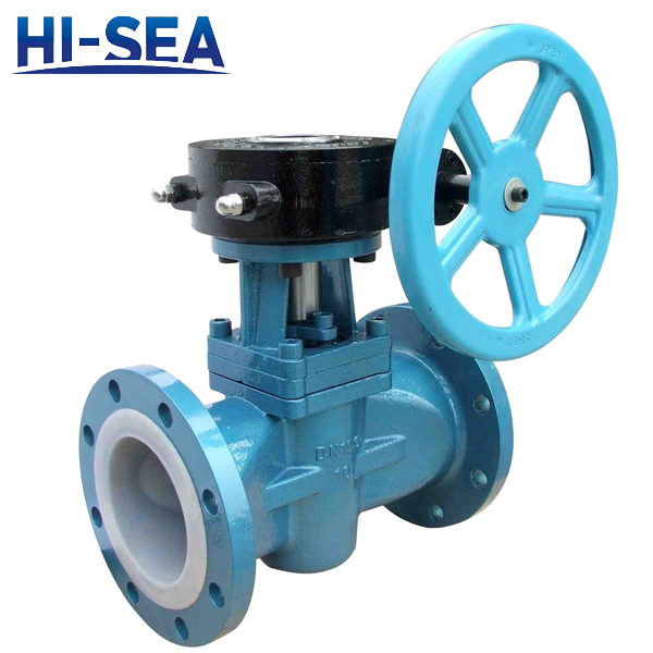 Lubricated Plug Valve