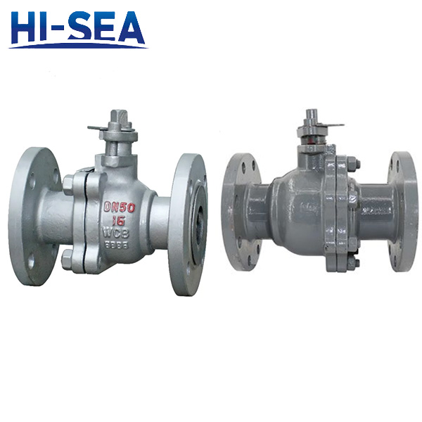 Manual Flange Cast Steel Ball Valve