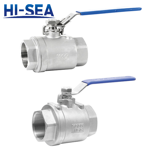 Two-Piece Ball Valve