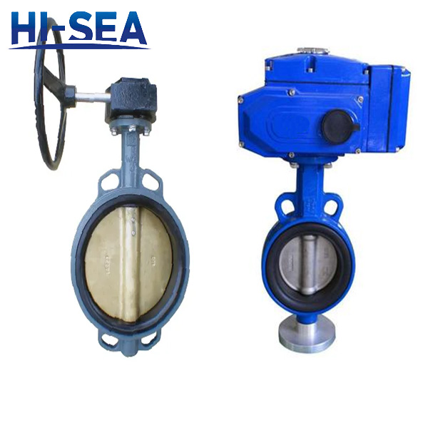 Cast Steel Wafer Type Butterfly Valve