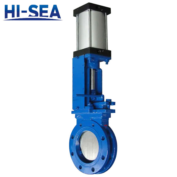 Stainless Steel Pneumatic Knife Gate Valve