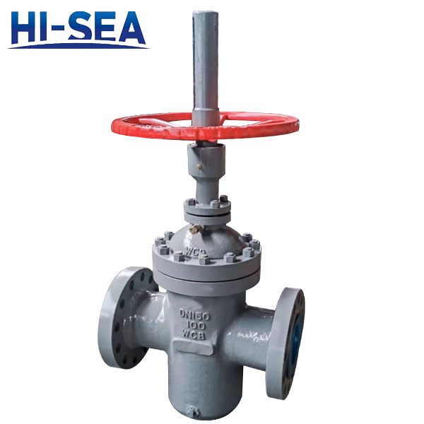 Technical Description of Diversion Holes Slab Gate Valve